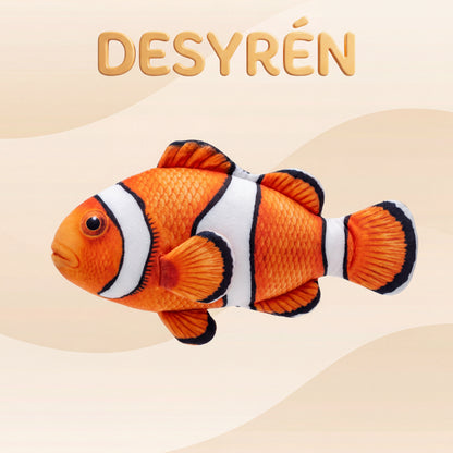 DESYRÉN Premium Hareketli Naneli Balık Oyuncağı