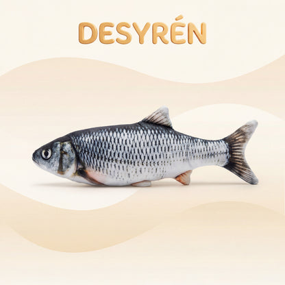 DESYRÉN Premium Hareketli Naneli Balık Oyuncağı